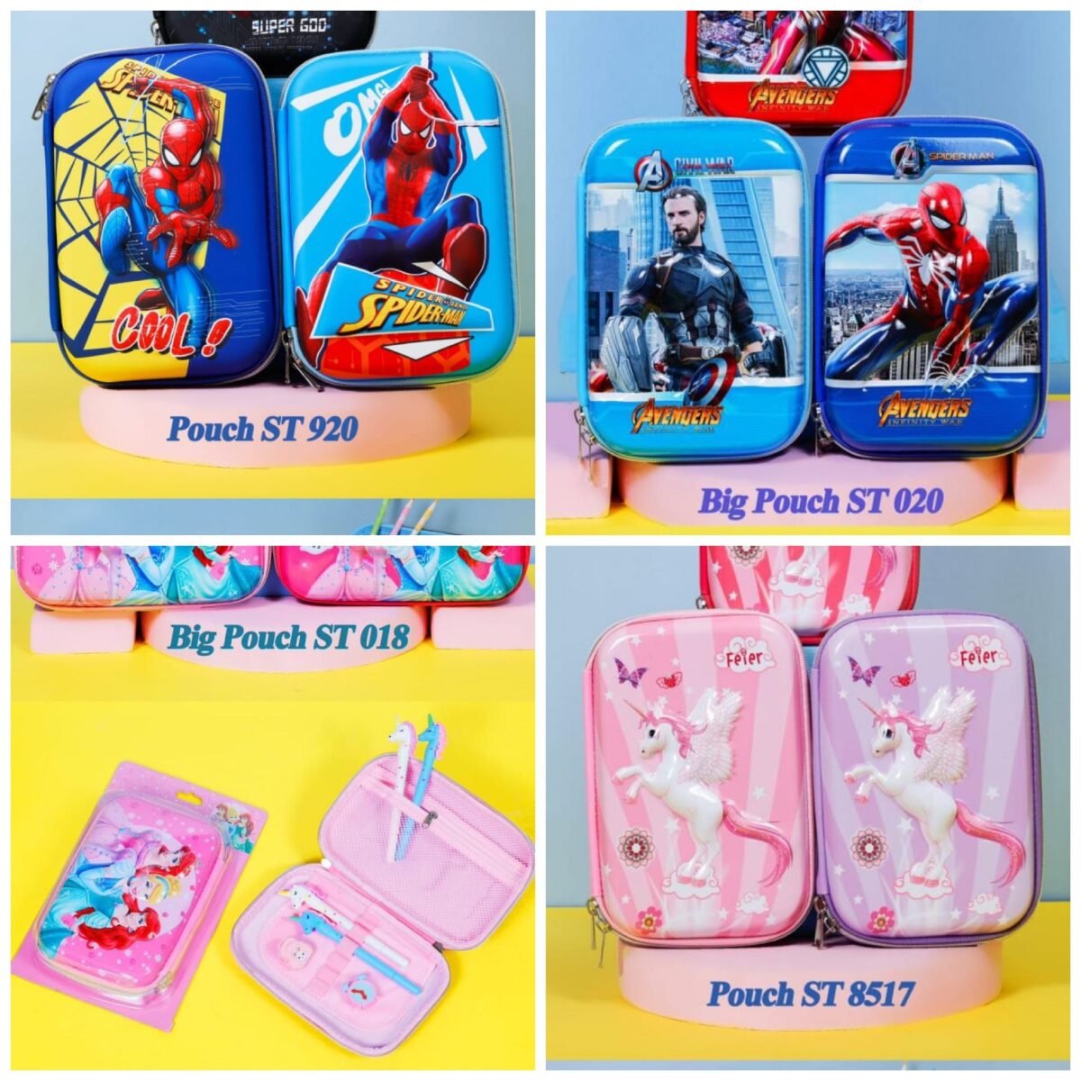 A 3D-printed kids' storage pouch is a functional and whimsical organizational solution for children's belongings. This pouch, crafted through 3D printing technology, offers a durable and customizable design. It provides a playful and creative way for kids to store and organize their toys, stationery, or small personal items. The 3D printing process allows for intricate and imaginative designs, making the storage pouch not only practical but also visually appealing to children. This innovative storage solution merges technology with functionality, creating a fun and efficient accessory for kids to keep their belongings in order.