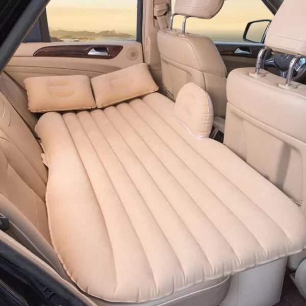 Made from high-quality materials, our Portable Car Air Bed ensures a comfortable and durable sleeping surface. The soft yet sturdy construction provides a supportive rest, making it ideal for those times when you need a quick nap during a road trip or a peaceful night under the stars.